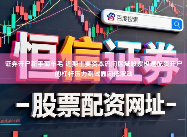 证券开户新手薅羊毛 近期主要资本流向区域股票极速配资开户的杠杆压力测试面向低波动
