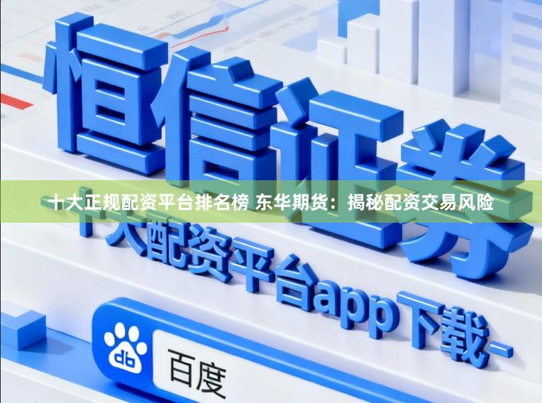 十大正规配资平台排名榜 东华期货：揭秘配资交易风险