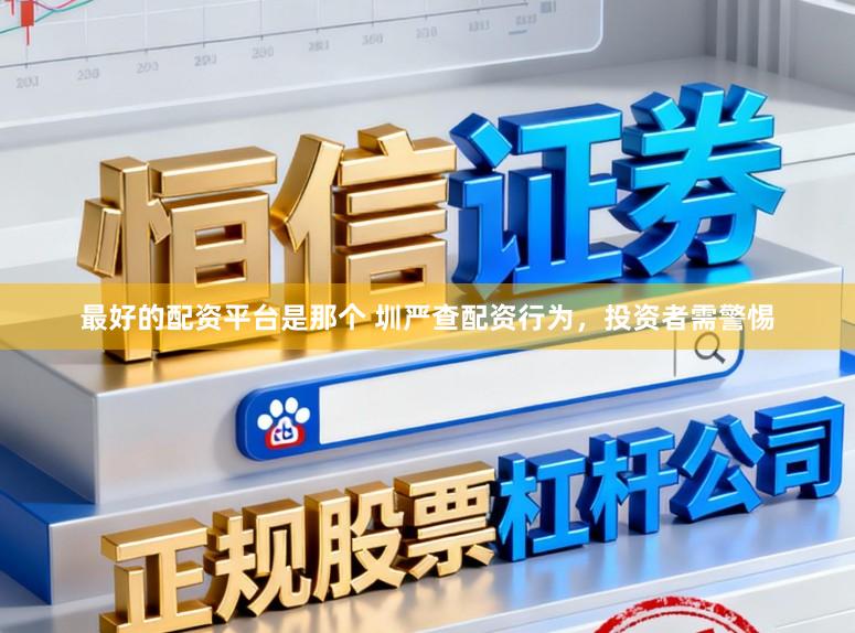 最好的配资平台是那个 圳严查配资行为，投资者需警惕